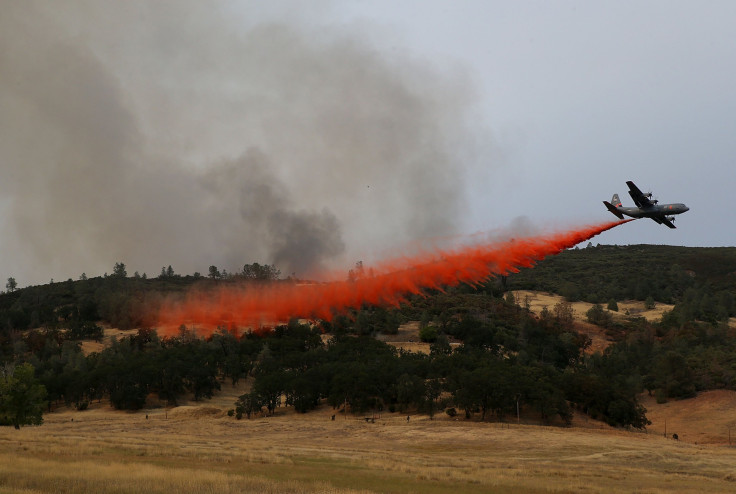 Rocky Fire, Lower Lake, California, July 31, 2015