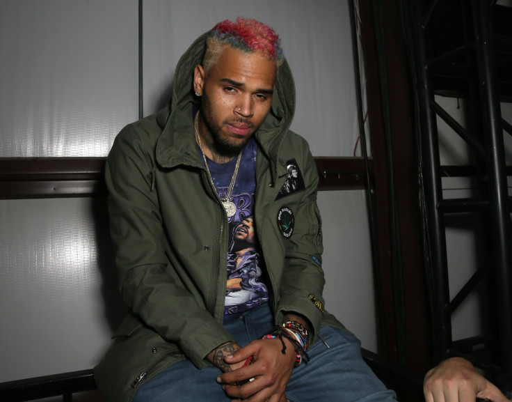 Singer Chris Brown