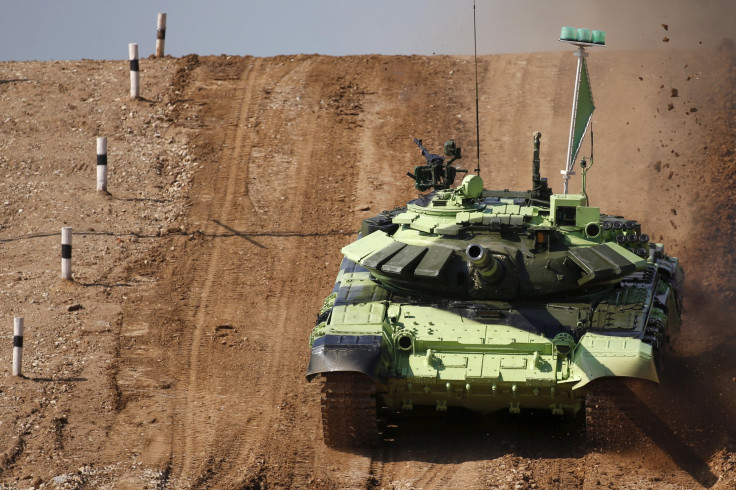 Russia Tank Biathlon