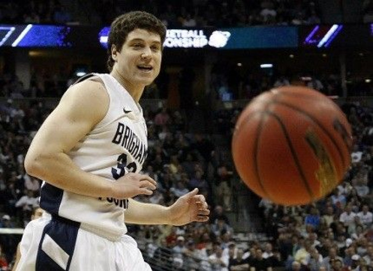 Jimmer Fredette has his eye on the ball