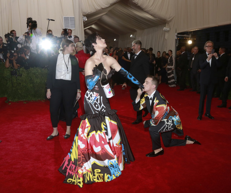 Katy Perry and Jeremy Scott 