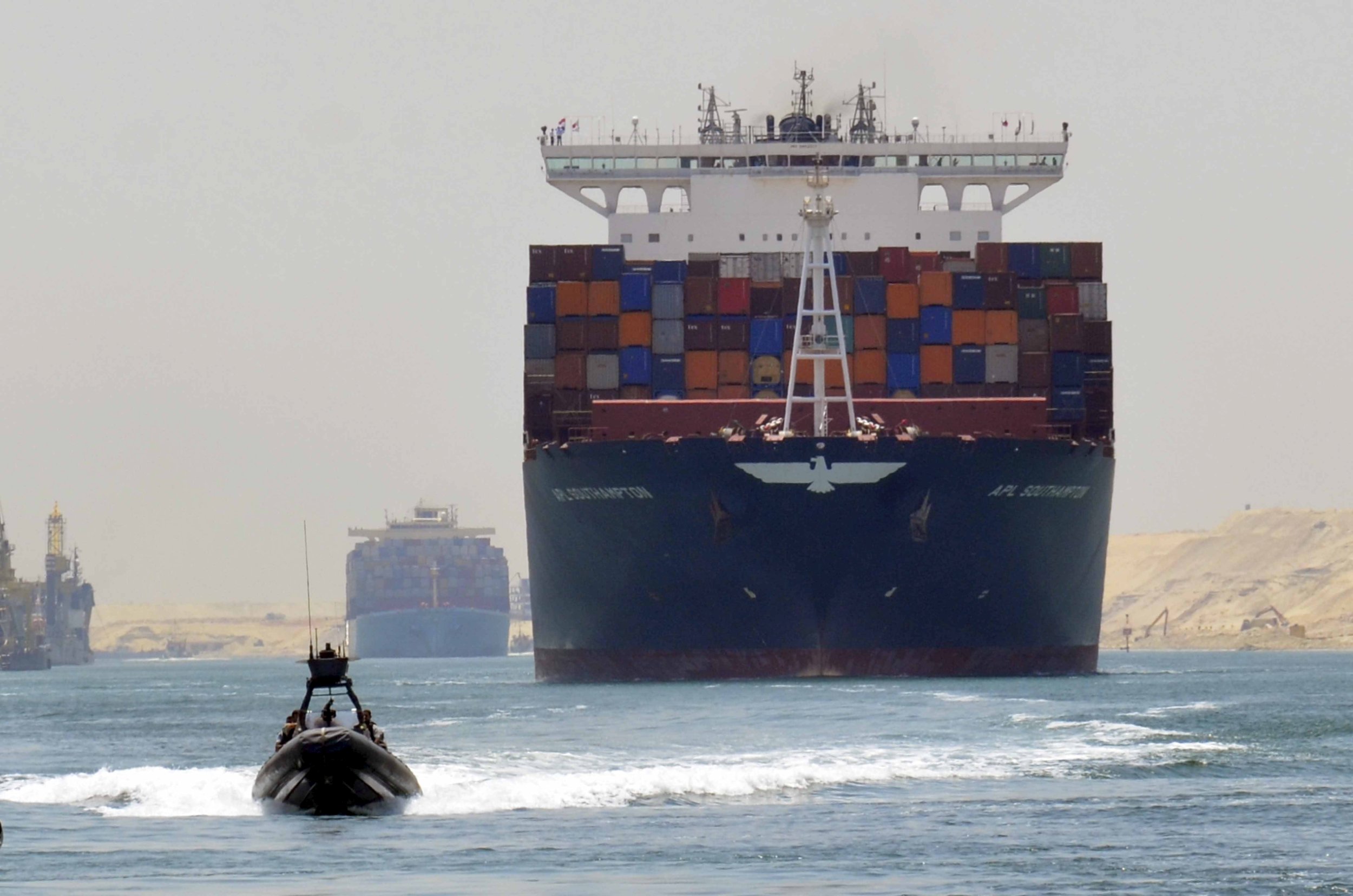 Suez Canal Expansion In Pictures Egypt Unveils New 8 Billion Waterway