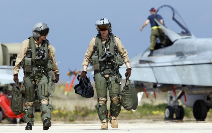 Canadian Pilots in Sicily, Italy