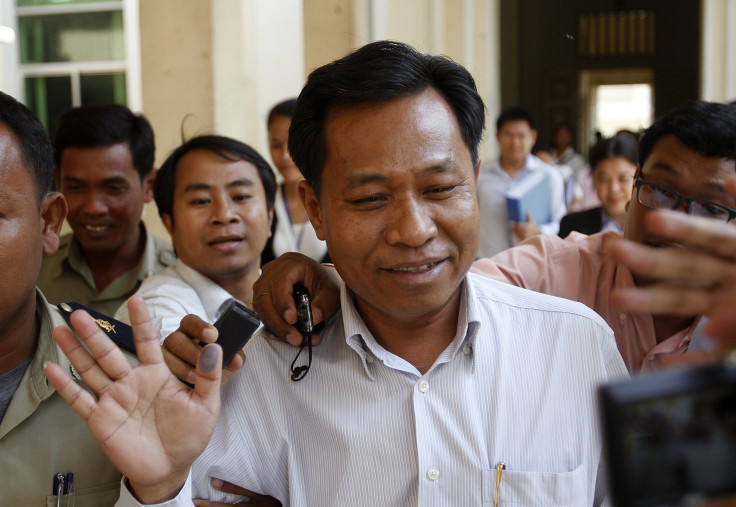 Cambodian governor caught