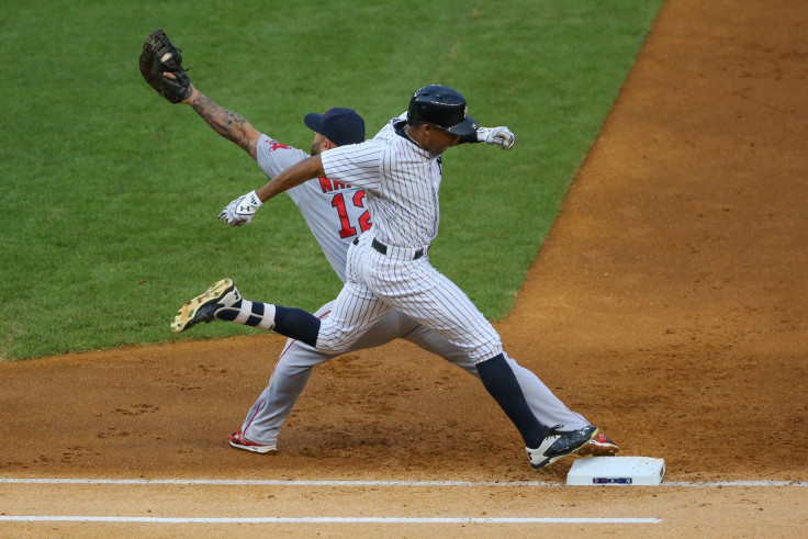 Boston Red Sox first baseman Mike Napol