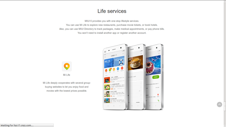 Xiaomi MIUI 6 Screenshot