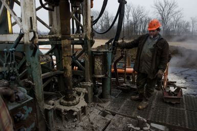 Ohio Fracking Oil Rig