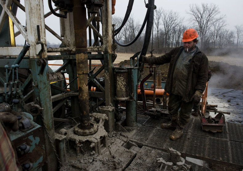 Ohio Fracking Oil Rig