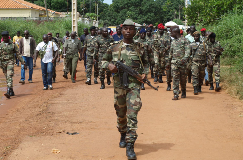 Guinea-Bissau army troops