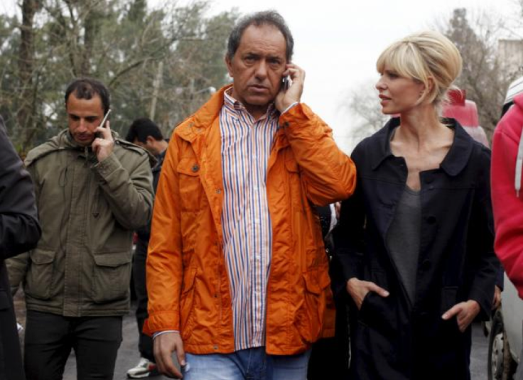 Argentine Presidential Candidate Daniel Scioli, Aug. 9, 2015