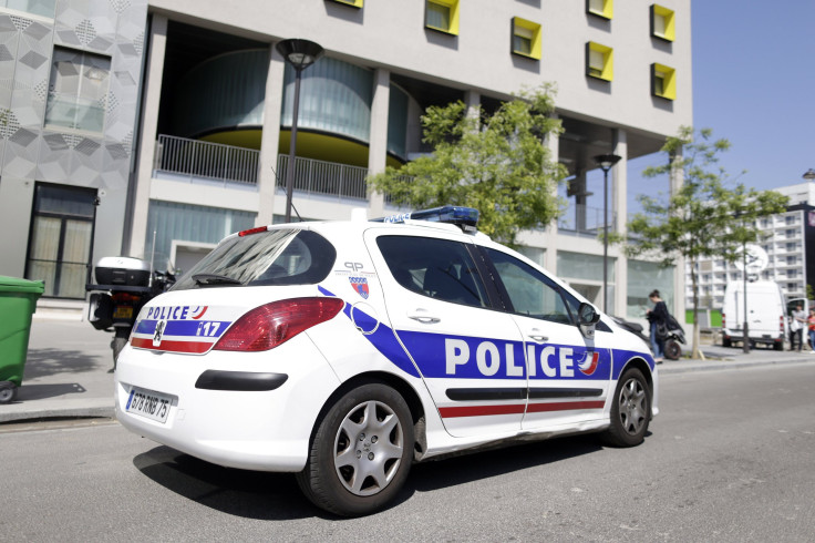 France policeman shot