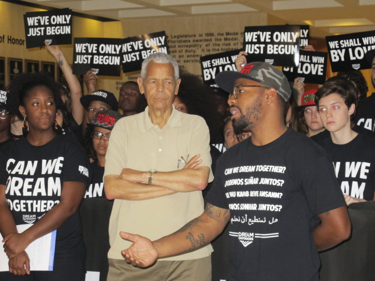 Julian Bond, Trayvon Martin protests 