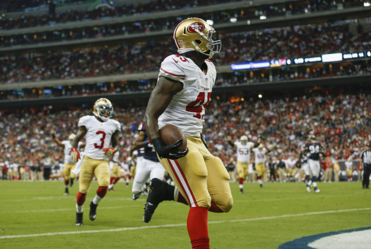 San Francisco 49ers tight end Asante Cleveland