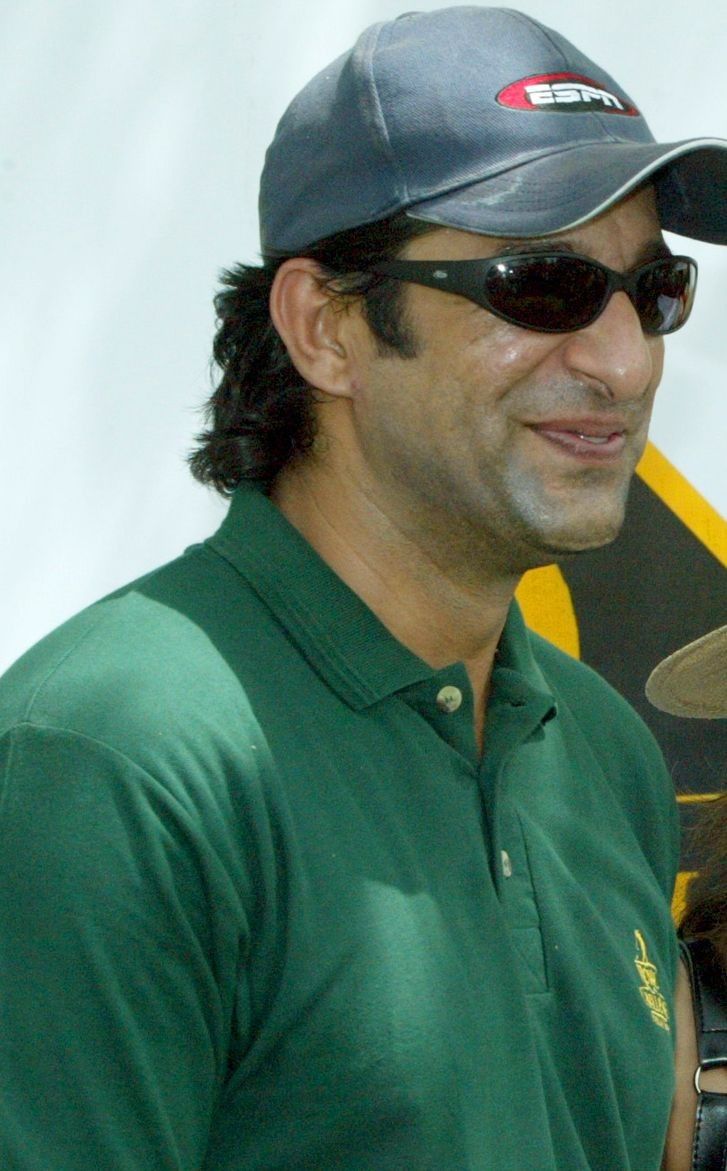 Wasim Akram, former Pakistan cricketer
