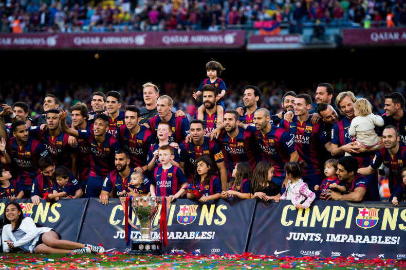 Barcelona, La Liga trophy