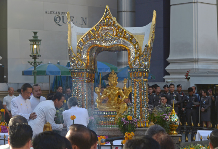 Bangkok blast ceremony
