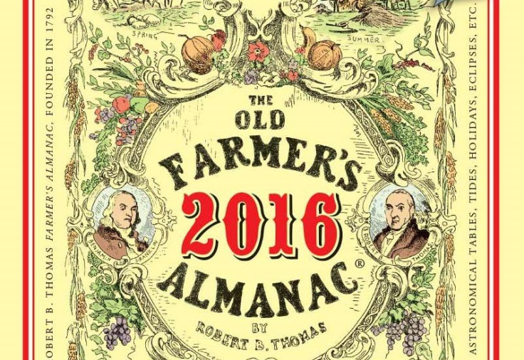 2016 Old Farmer's Almanac
