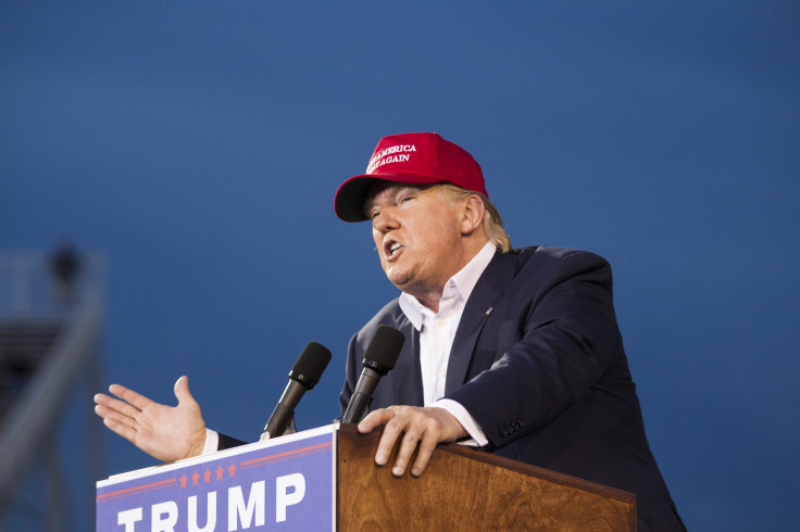 Donald Trump in Mobile, Alabama, Aug. 21, 2015