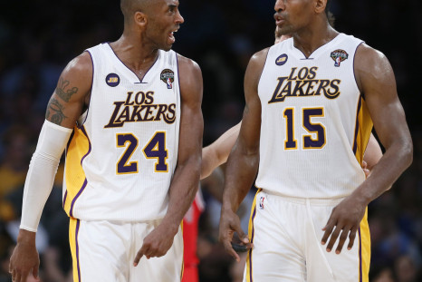World Peace with Kobe in 2013