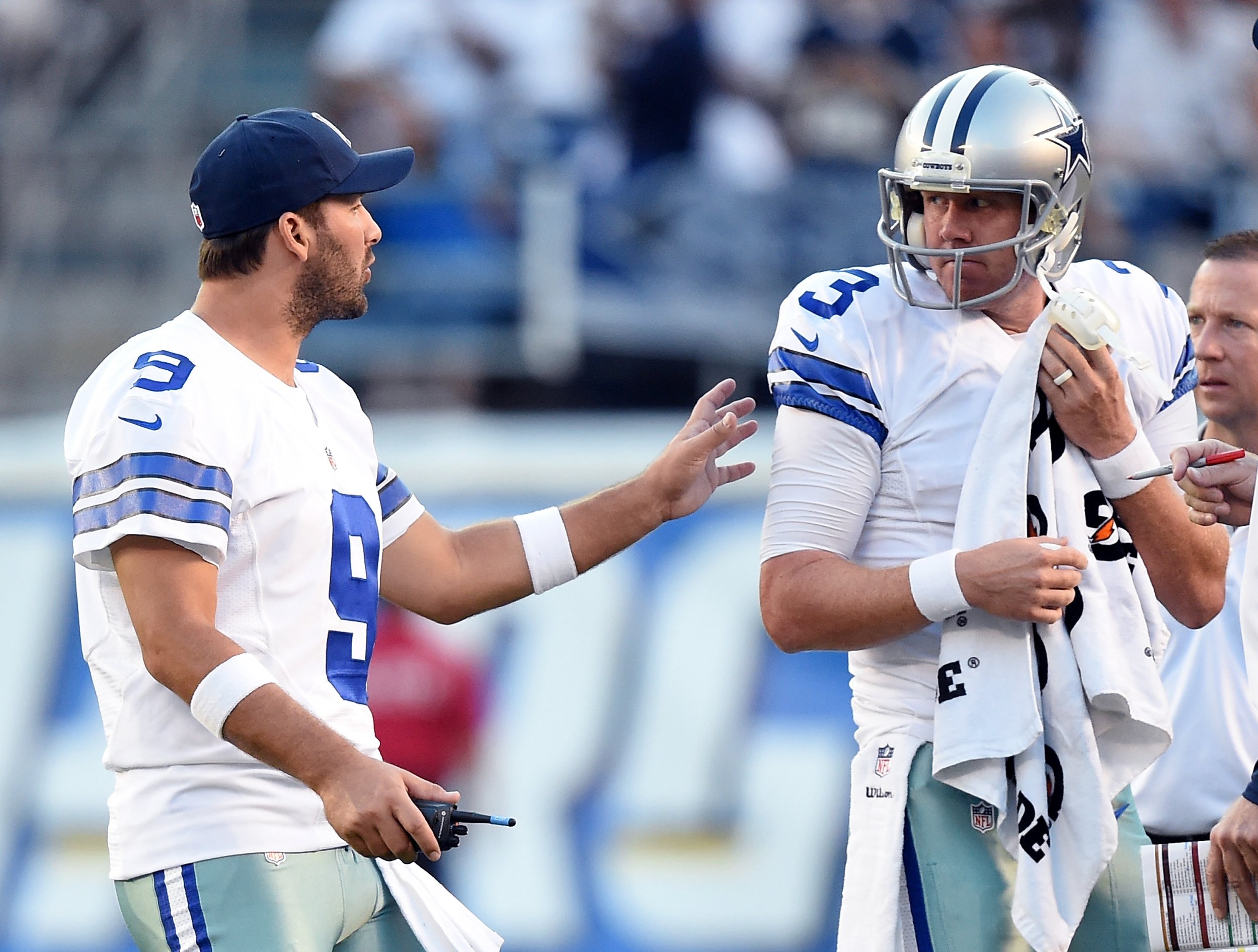 Dallas Cowboys: QB Dustin Vaughan or Jameill Showers?