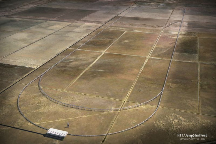 Hyperloop test track Quay Valley