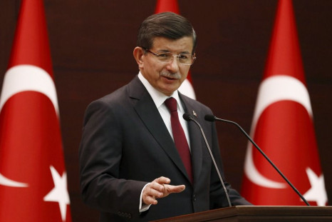 Turkey's Prime Minister Ahmet Davutoglu
