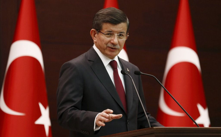 Turkey's Prime Minister Ahmet Davutoglu