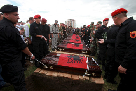 kosovo kla funeral