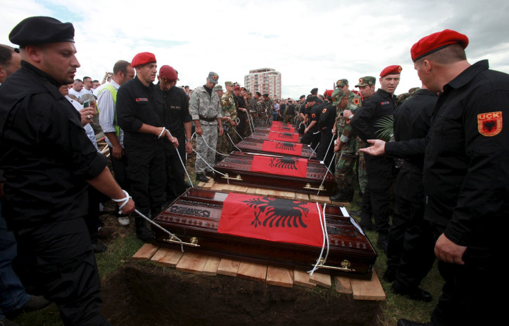 kosovo kla funeral