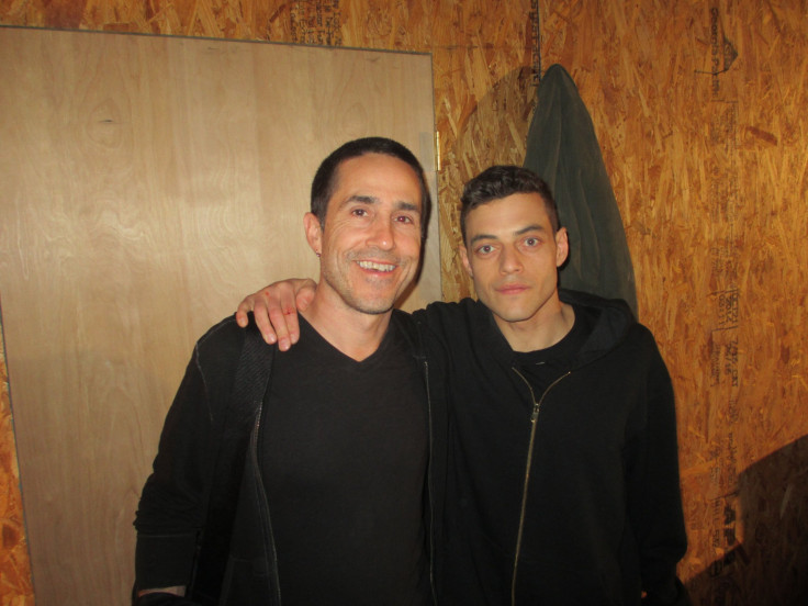 Mac Quayle and Rami Malek on Mr. Robot