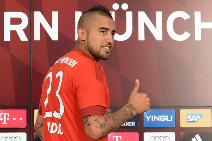 Arturo Vidal Bayern Munich 2015