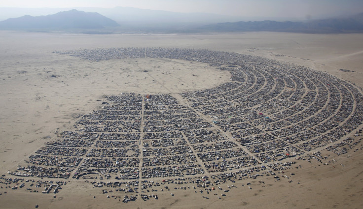 Burning Man 2013 aerial