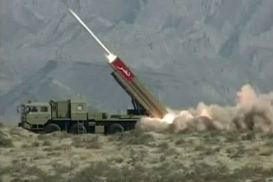 Pakistani ballistic missile launch 
