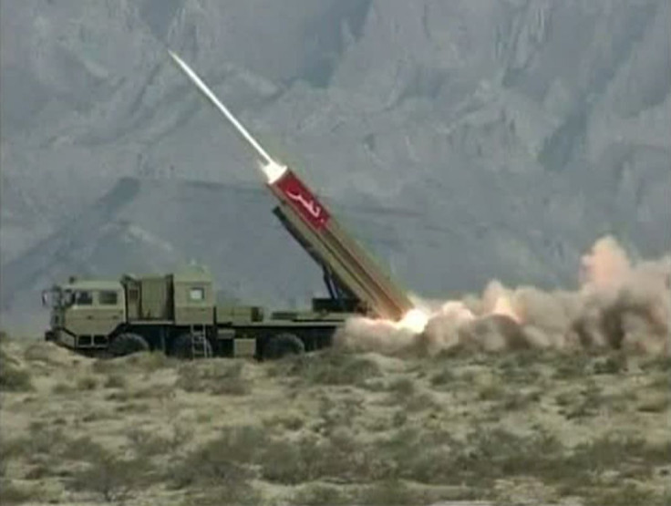 Pakistani ballistic missile launch 