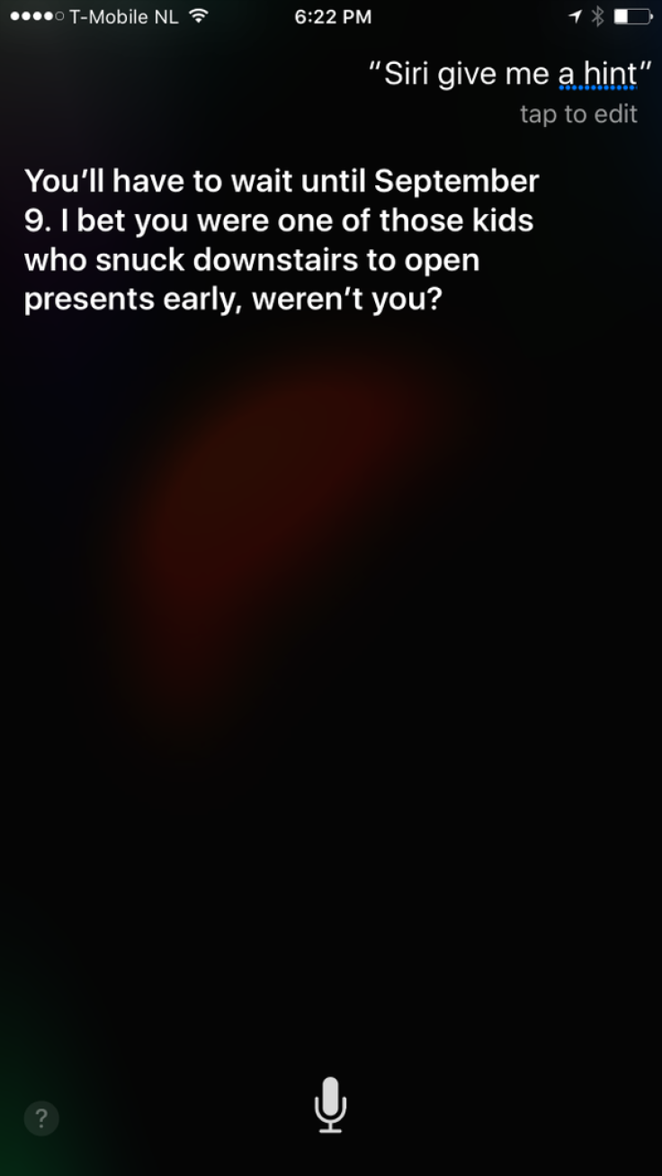 iPhone 6S Siri