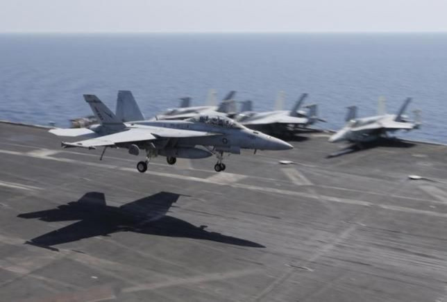 Hornets on USS Theodore Roosevelt