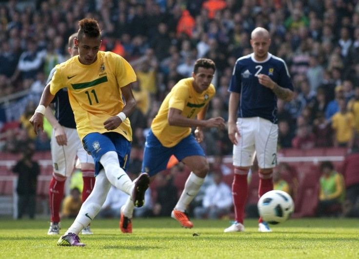 Despite scoring two, it wasn't a great day for Neymar.