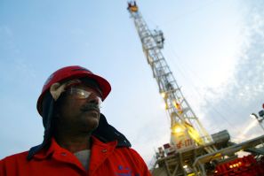 Saudi oil workers