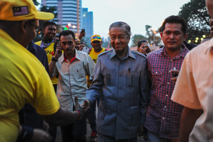 Malaysia's Mahathir Mohamad, Aug. 29, 2015