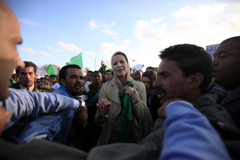 Aisha Gaddafi Claudia Schiffer of North Africa
