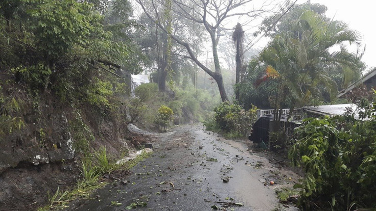 Tropical Storm Erika in Dominica