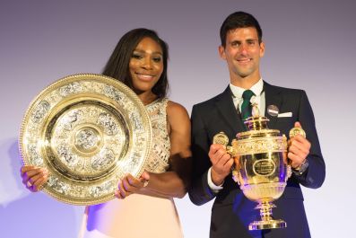 Novak Djokovic Serena Williams 