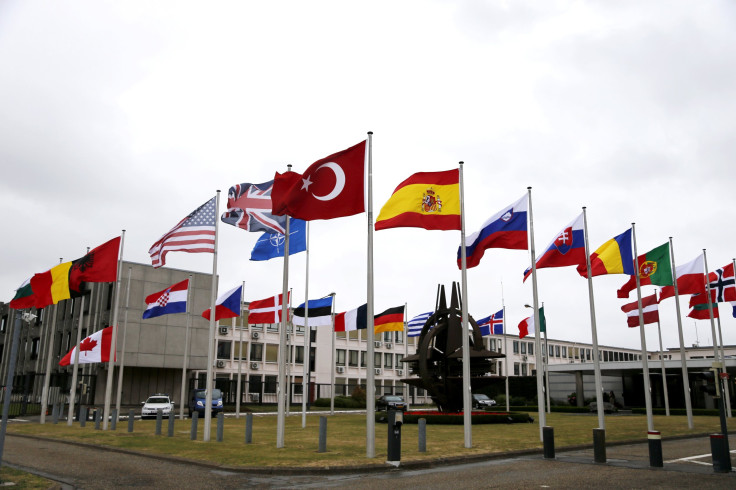 NATO member flags
