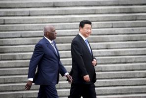 Jose Eduardo dos Santos and Xi Jinping