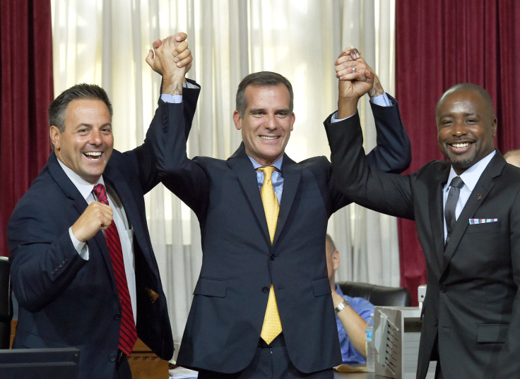 Eric Garcetti  LA Mayor Olympics 2015