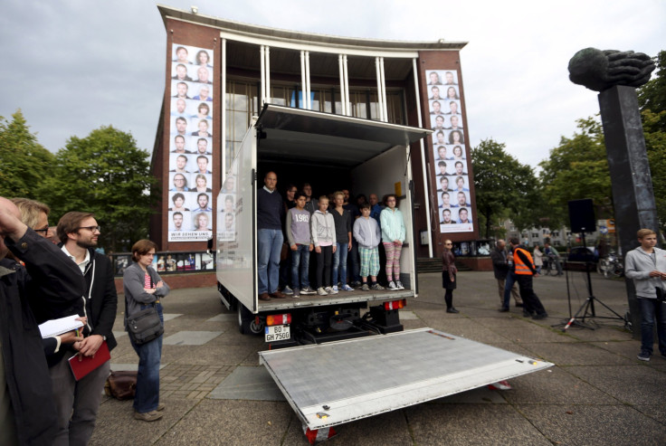 Germany Migrants Truck