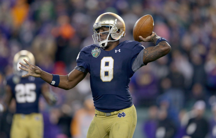 Malik Zaire Notre Dame