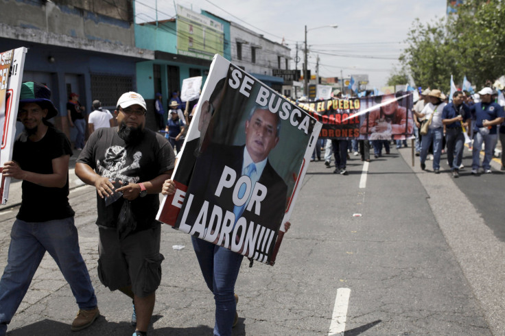 perez molina protest