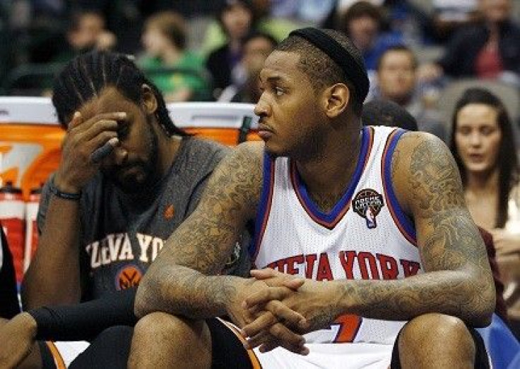 The Knicks have struggled despite Carmelo Anthony's recent performances