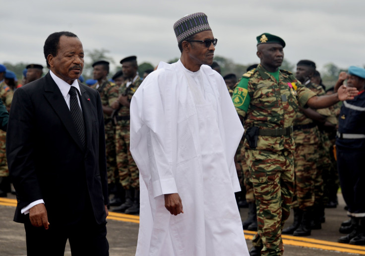 Paul Biya and Muhammadu Buhari
